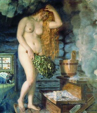 Venus rusa 1926 1 Boris Mikhailovich Kustodiev desnudo moderno Pinturas al óleo